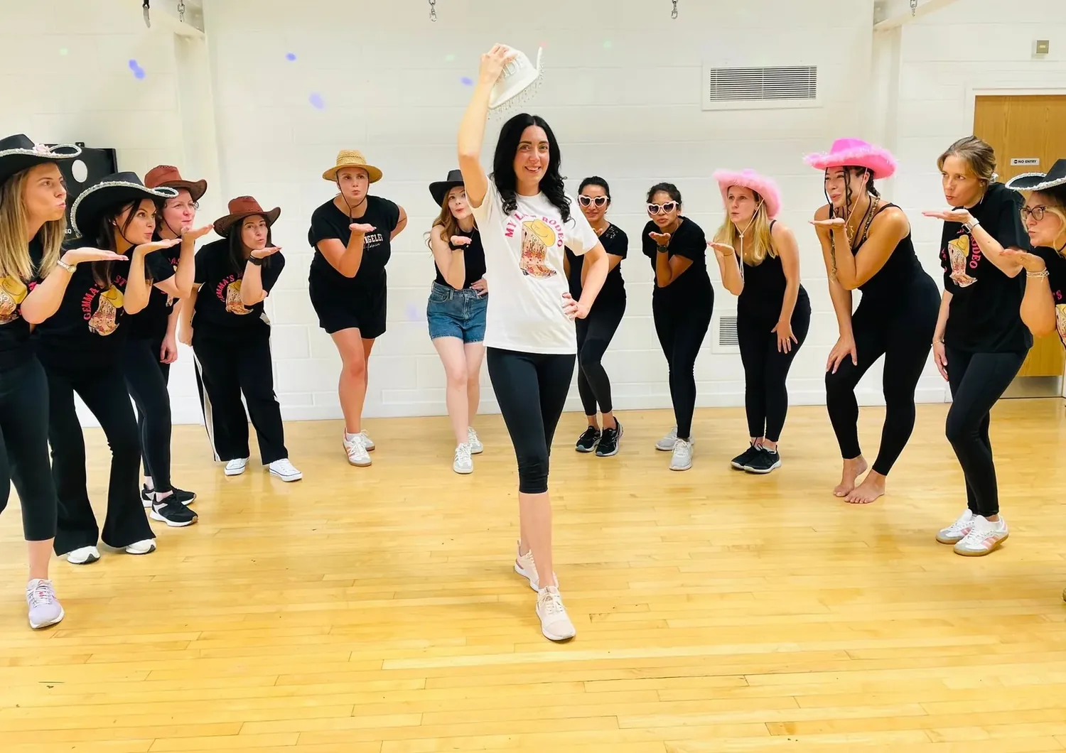 Line Dancing hen party dance class in Blackpool